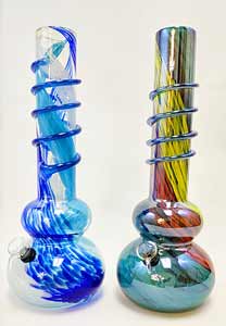 14in Heavy Glass Water Pipe