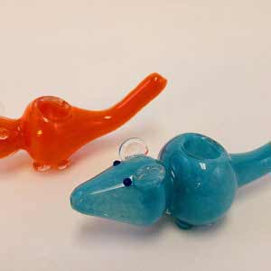 Mouse Glass pipe